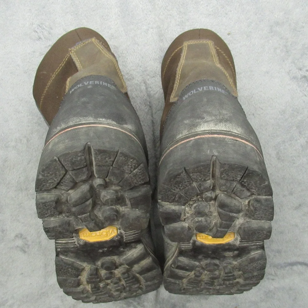 Wolverine Boot Men 11.5M Waterproof SteelToe BOA Drillbit Oil Rigger Rugged Work
